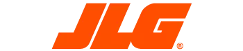 logotipo naranja de la marca jlg